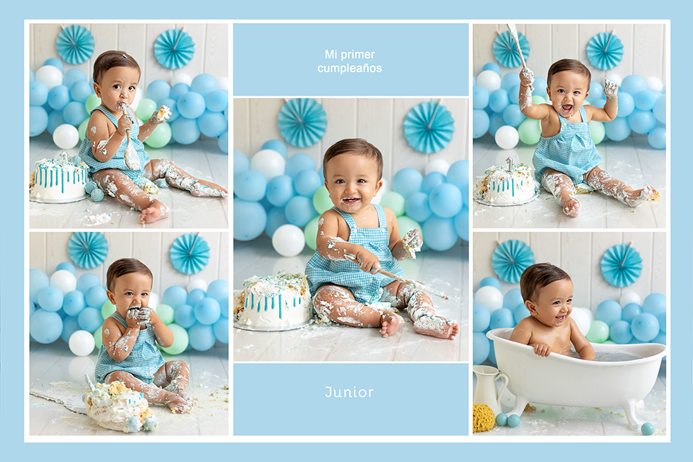 Lee más sobre el artículo Sesión Smash Cake – Cumpleaños Junior