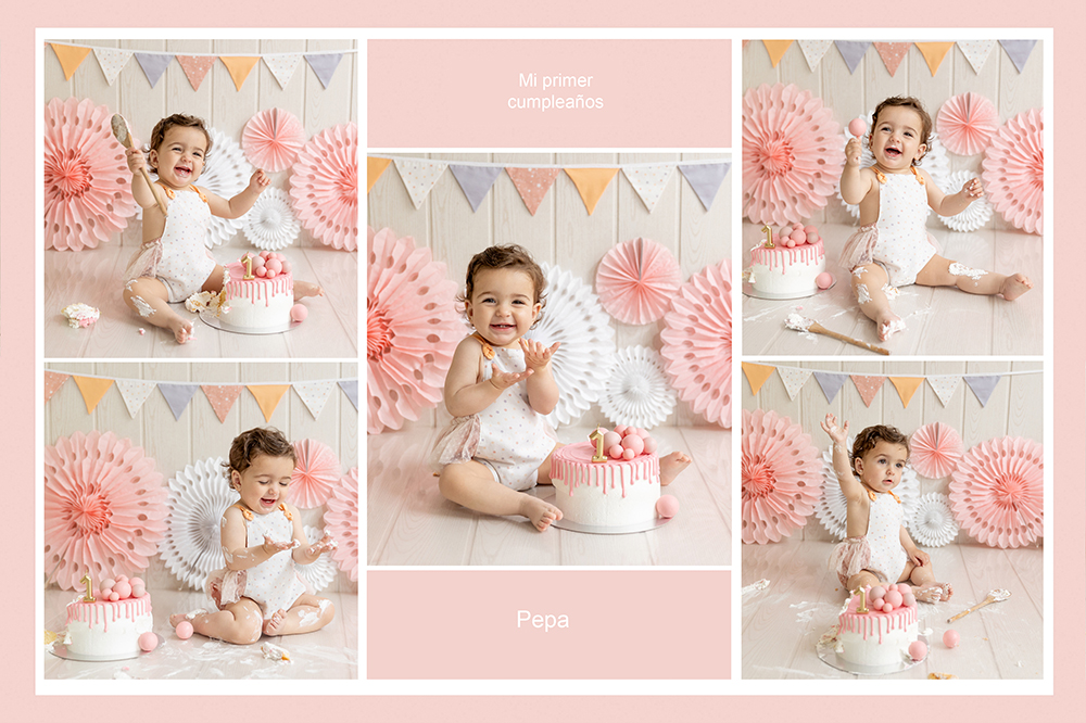 Lee más sobre el artículo Cumpleaños – Sesión Smash Cake Pepa