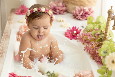 milk bath