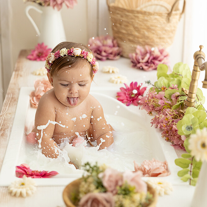 milk bath