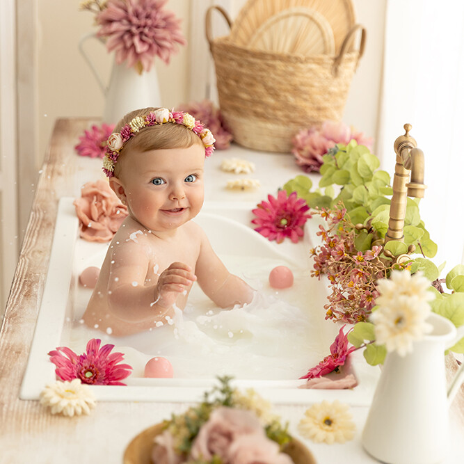 milk bath