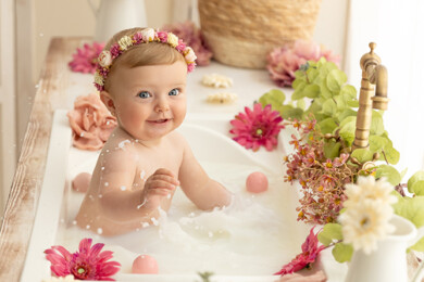 milk bath
