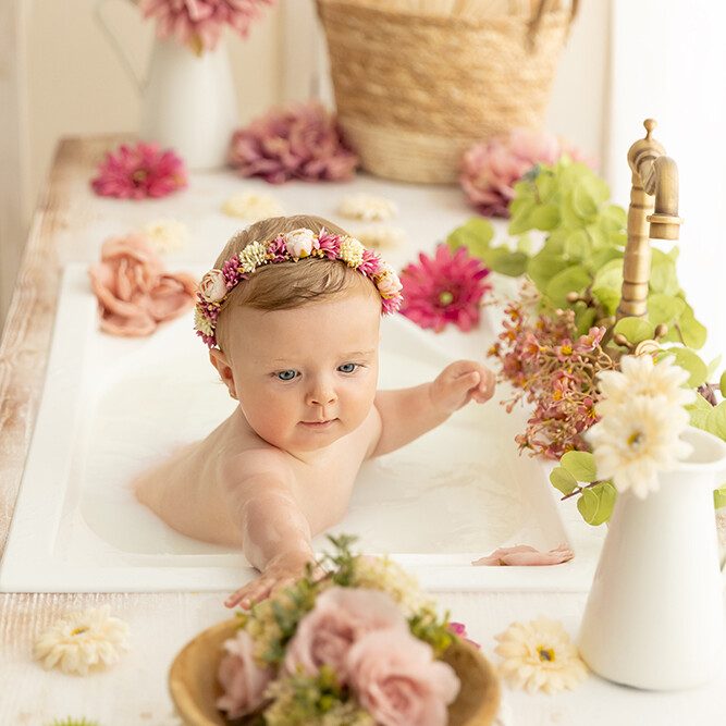 milk bath