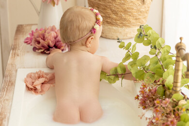 milk bath